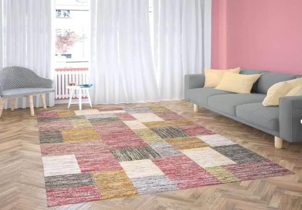 What are patchwork rugs